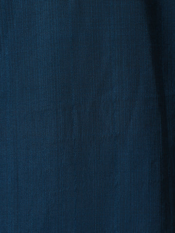 Teal Blue Sequins Design Georgette Kurti - Diadem