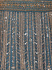 Teal Blue Sequins Embroidered Design Net Lehenga with Cape Dupatta