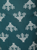 Teal Green Motif Printed Cotton Salwar Suit with Dupatta