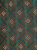 Teal Green Striped Design Georgette Saree With Designer Blouse