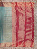 Teal Green Zari Woven Design Tissue Silk Saree with Designer Border
