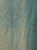 Teal Blue Sequins Design Floral Printed Banarasi silk Salwar Suit - Diadem