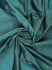 Teal Green Maroon Zari Woven Silk Saree - Diadem