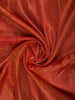 Tomato Red Geometric Design Zari Woven Soft Silk Saree - Diadem