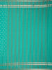 Tropical Aqua Teal Blue Butta Zari Woven Design Banarasi Saree