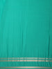 Tropical Aqua Teal Blue Butta Zari Woven Design Banarasi Saree