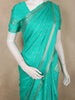 Tropical Aqua Teal Blue Butta Zari Woven Design Banarasi Saree