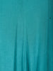Turquoise Blue Leaf Mirror and Zari Embroidered Design Georgette Long Anarakli Gown with Matching Dupatta