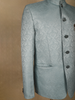 Turquoise Green paisley Design Viscose Men's Suit - Diadem