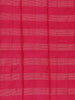 Pink and Black Checked Woven Kanchipuram Silk Saree