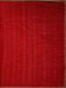 Vermilion Red Butta Embroidered Design Tussar Saree with Floral Border