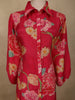 Vibrant Hot Pink Floral Printed Design Cotton Palazzo Suit