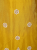 Vibrant Marigold Yellow Floral Sequins and Beads Embroidered Design Georgette Palazzo Suit with Dupatta