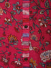 Vibrant Rani Pink Floral Printed Design Crepe Co Ord Salwar Suit