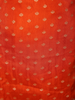 Vibrant Vermilion Orange Butta Zari Woven Design Banarasi Silk Palazzo Suit with Dupatta
