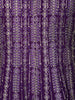 Violet Floral Embroidered Georgette Palazzo Suit - Diadem