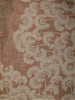 Warm Beige Floral Thread and Sequins Embroidered Design Chiffon Party Wear Saree with Lace Border