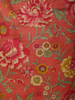 Warm Coral Orange Floral Printed Design Cotton Salwar Suit with Dupatta