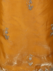 Warm Mustard Gold Floral Stone Embellished Design Organza Palazzo Suit with Dupatta