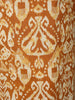 Warm Mustard Yellow Abstract Printed Design Cotton Straight Cut Salwar Suit with Dupatta