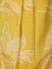 Warm Mustard Yellow Floral Printed Design Cotton Co-ord Set