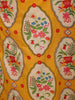 Warm Mustard Yellow Floral Printed Design Cotton Salwar Suit with Dupatta