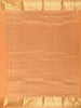 Warm Orange Floral Butta Woven Design Pure Kanchipuram Silk Saree