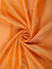 Warm Orange Floral Butta Woven Design Pure Kanchipuram Silk Saree