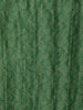 Leaf Green  Striped Design Tussar Saree with Cow Motif Border