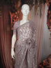 Light Lavender Heavy Sequins Embroidered Design Net Party Wear Saree with Designer Border