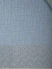 White Abstract Printed Chiffon Saree - Diadem