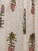White Floral Design Cotton Kurti