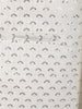 White Floral Embroidered Brocade Kurta Pyjama - Diadem