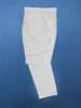 White Floral Embroidered Polyester Sherwani Suit - Diadem