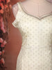 White Floral Zari Woven Design Chanderi Silk Palazzo Suit with Dupatta