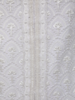 White Sequin Design Georgette Palazzo Suit
