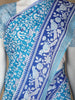 White Floral Designed Cotton Saree - Diadem