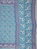 White Floral Designed Cotton Saree - Diadem