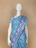 White Floral Designed Cotton Saree - Diadem