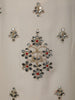 White Floral Designed Georgette Salwar Suit - Diadem