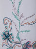 White Floral Designed Jodhpuri Men's Suit - Diadem