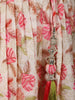White Floral Designed Semi Silk Lehenga