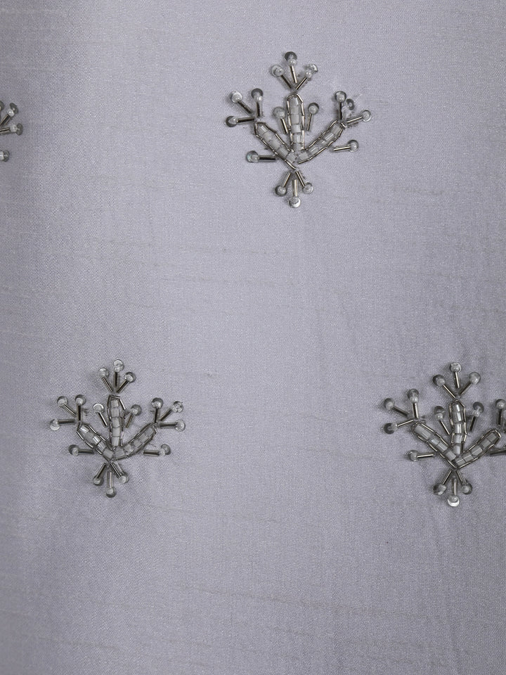 White Floral Designed Sherwani Suit - Diadem
