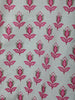 White Floral printed Cotton Salwar Suit - Diadem