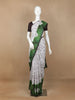 White Warli Designed Cotton Saree - Diadem