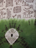 White Warli Designed Cotton Saree - Diadem