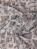 White Warli Designed Cotton Saree - Diadem