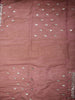 Wine Berry Maroon Floral Sequins Embroidered Design Organza Designer Saree