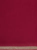Wine Butta Woven Design Banarasi Silk Saree