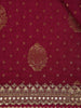 Wine Butta Woven Design Banarasi Silk Saree